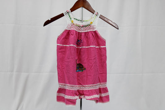 Pink No Sleeve Shirt, (5)