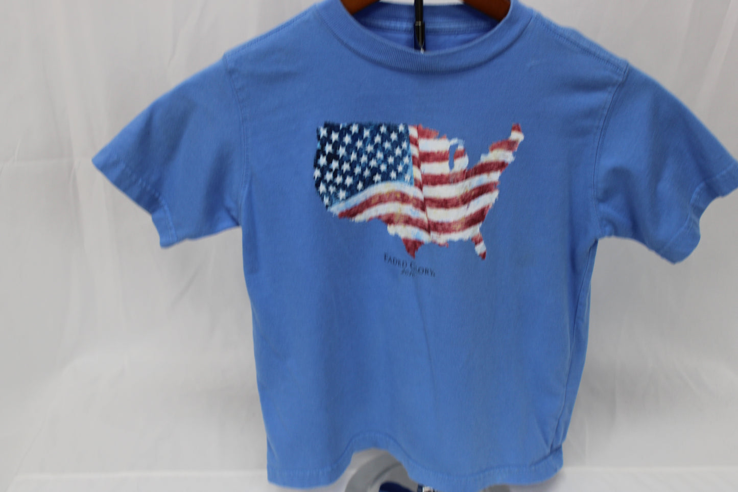 Faded Glory American Flag graphic t-shirt, Boy’s 4/5