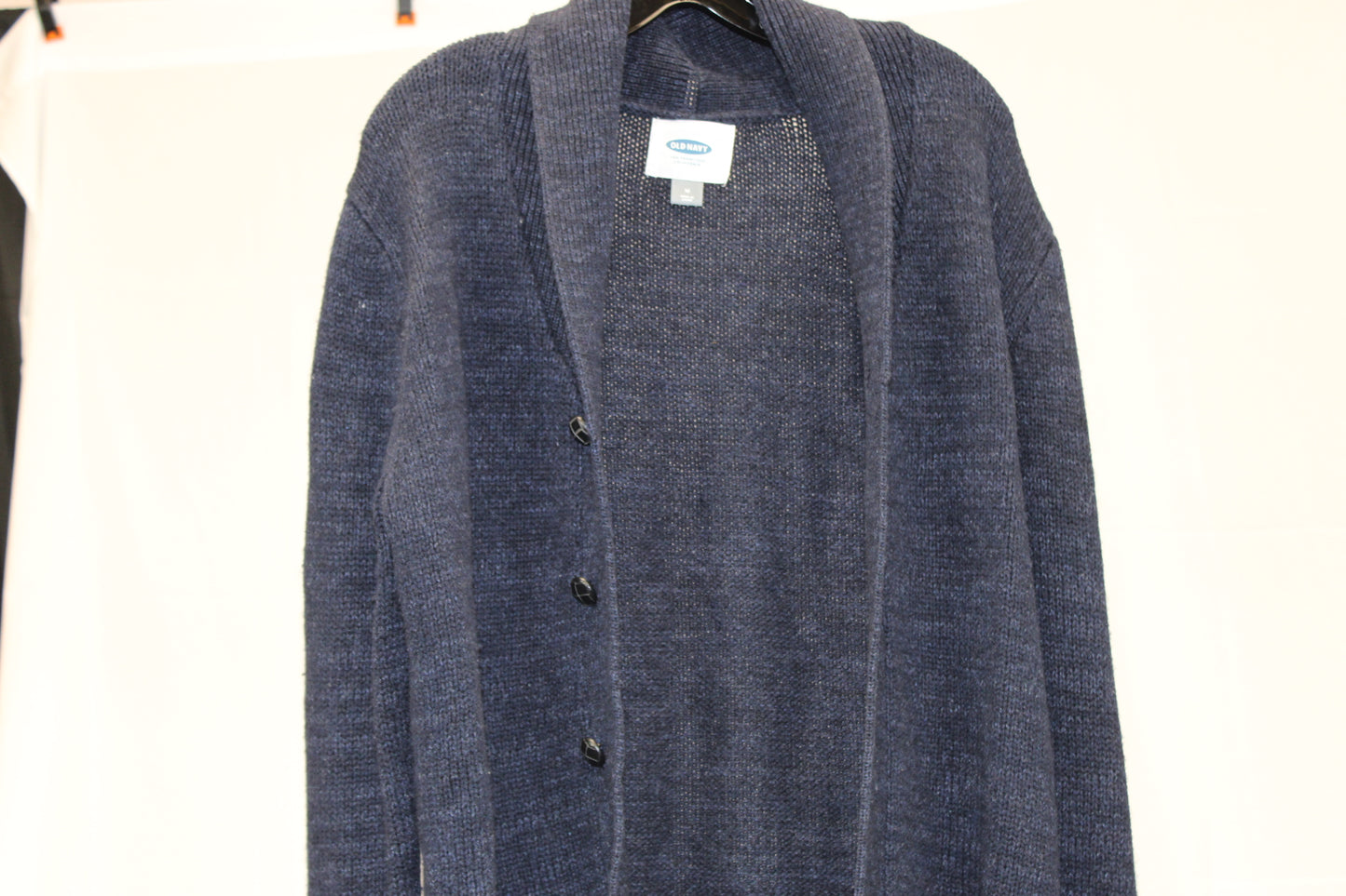 Old Navy navy blue cardigan sweater, Men's Med