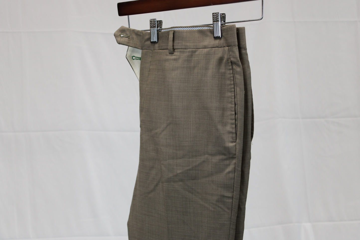Tommy Hilfiger flat front khaki dress pant, slim fit, 34x30