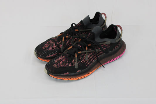 Adidas 4d Fusio Flyknit sneaker, orange/pink, Men's 9.5