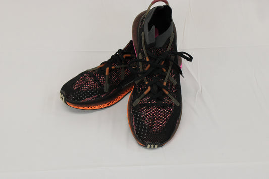 Adidas 4d Fusio Flyknit sneaker, orange/pink, Men's 9.5