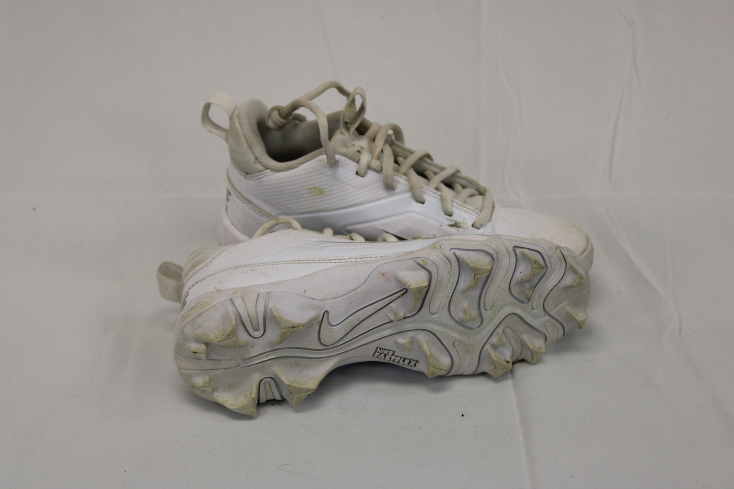 Nike Vapor Ultrafly 4 Keystone baseball cleat, wht/wht, Kid's 3