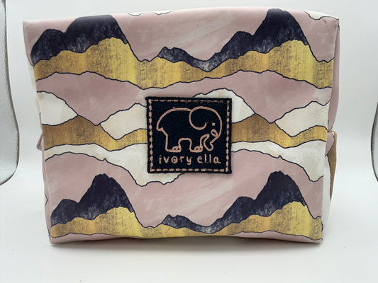 Ivory Ella Makeup Bag/Pouch