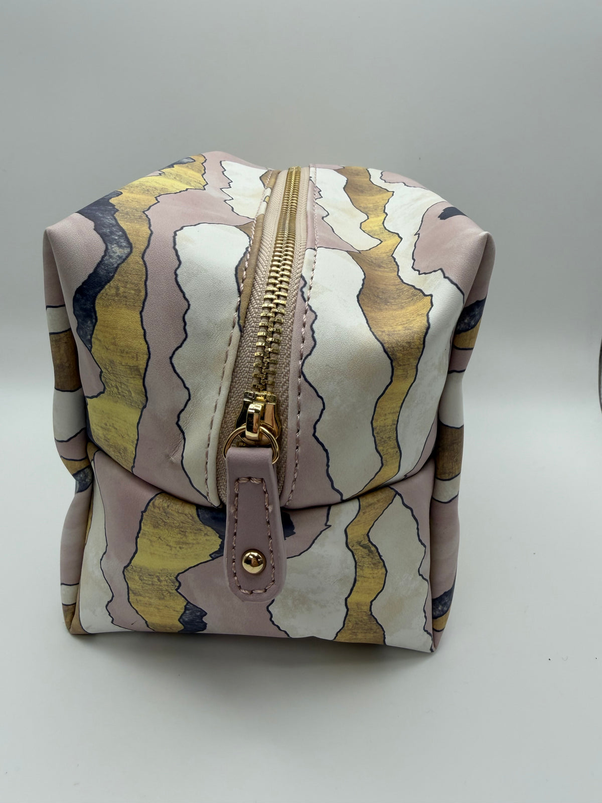 Ivory Ella Makeup Bag/Pouch