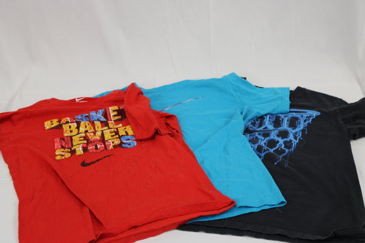 Nike basketball t-shirt 3 piece bundle, Boy's L