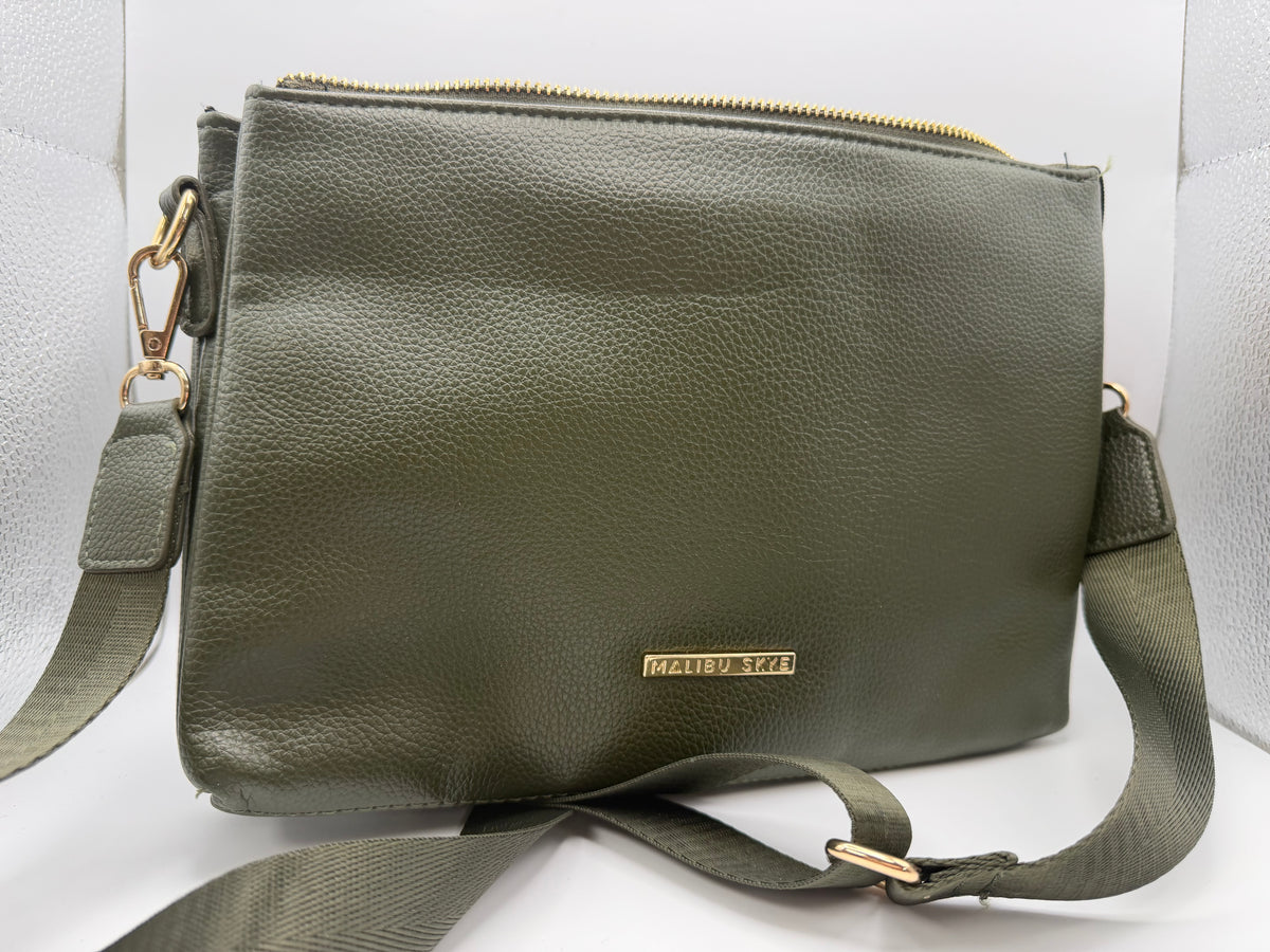 Malibu Skye Green Crossbody Bag