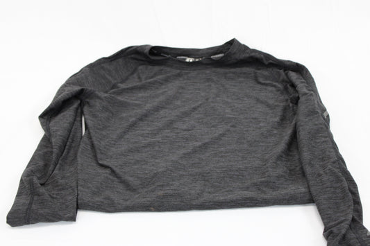 Russell Athletic long sleeve moisture wicking t-shirt, black, Boy's L