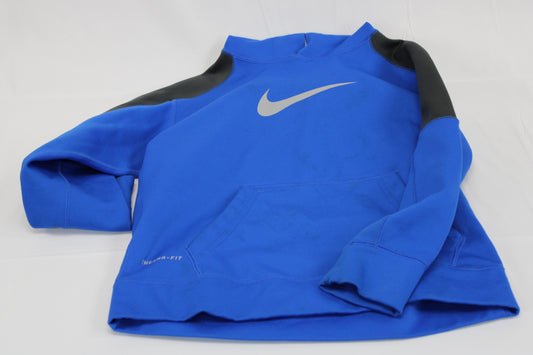 Nike Therma-Fit hooded sweatshirt, blue, Boy's M