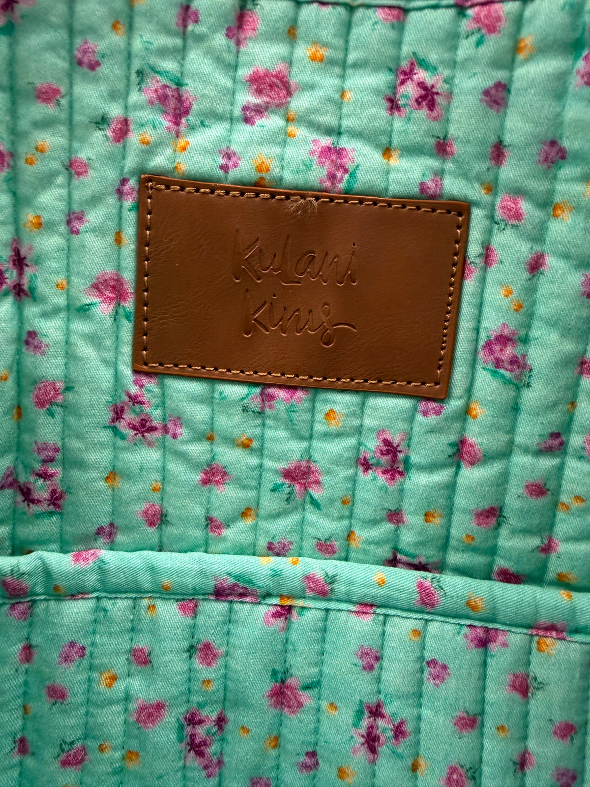Kulani Kims Quilted Reversible Tote Bag