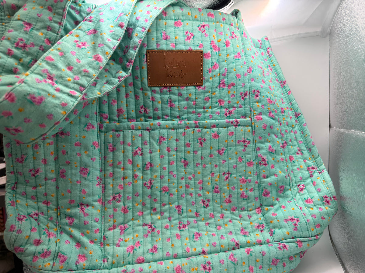 Kulani Kims Quilted Reversible Tote Bag