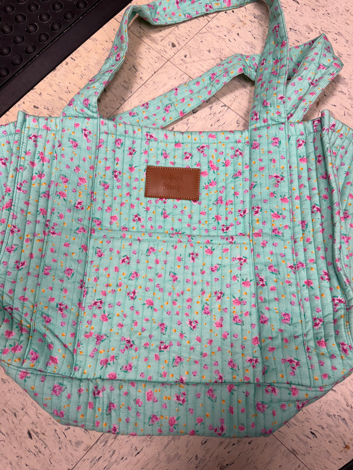 Kulani Kims Quilted Reversible Tote Bag