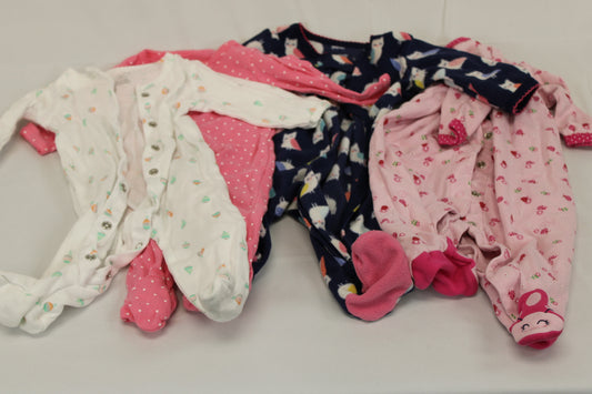Carter's 4 piece onesie bundle, 3M