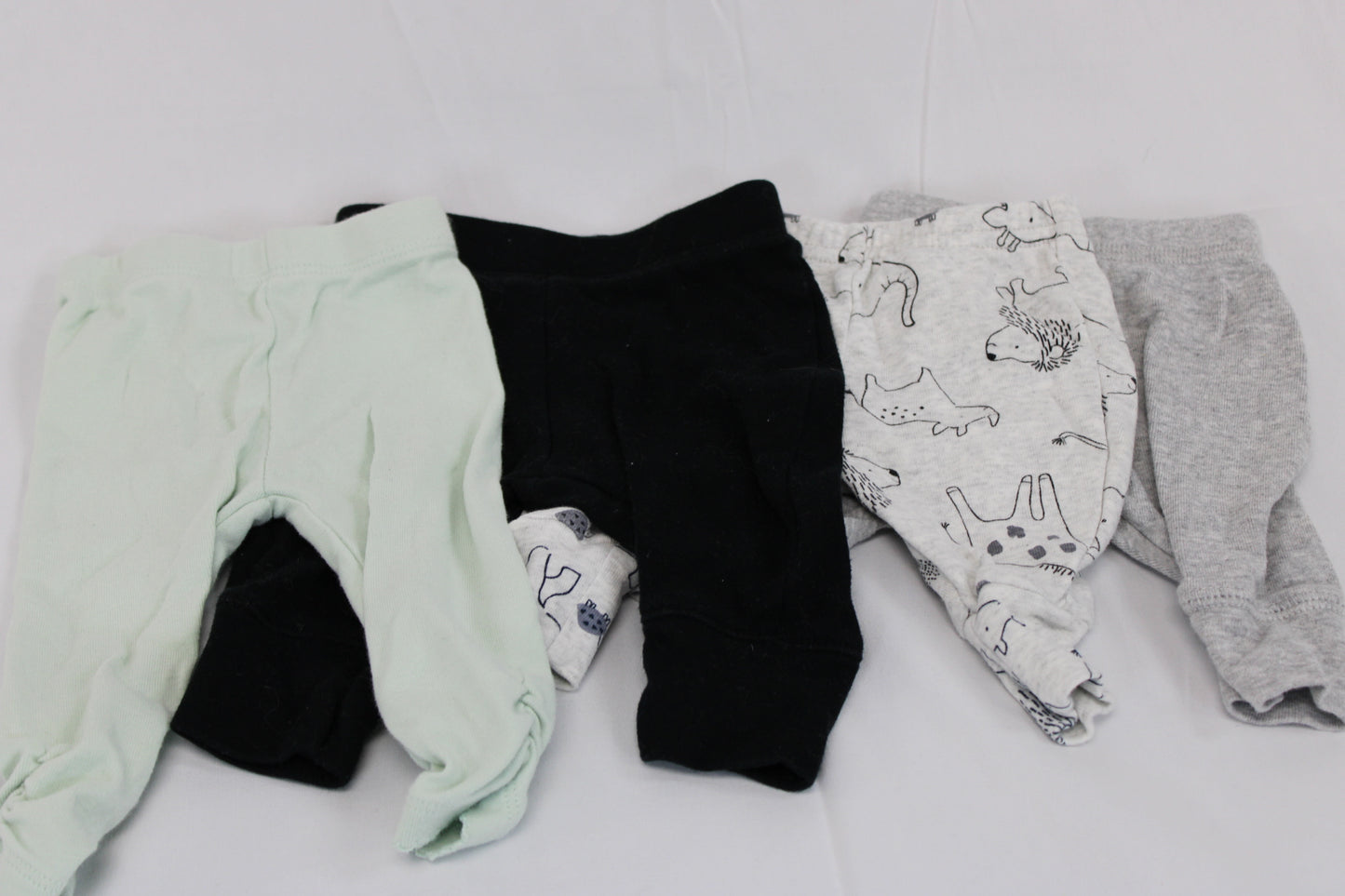 4 piece "jogger" pants bundle, NB