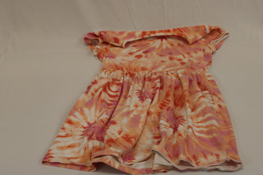 Cat & Jack tie dye short sleeve dress, Girl's 10/12