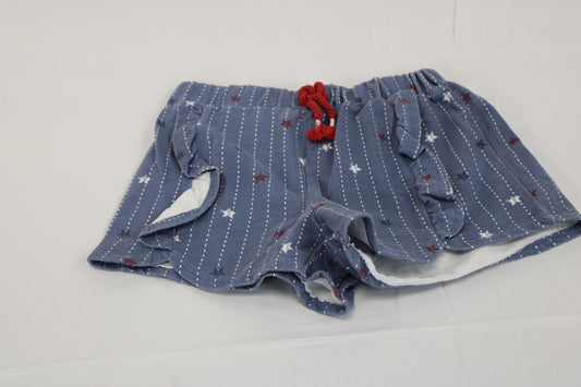 Stars & Stripes cotton shorts, Girl's 10