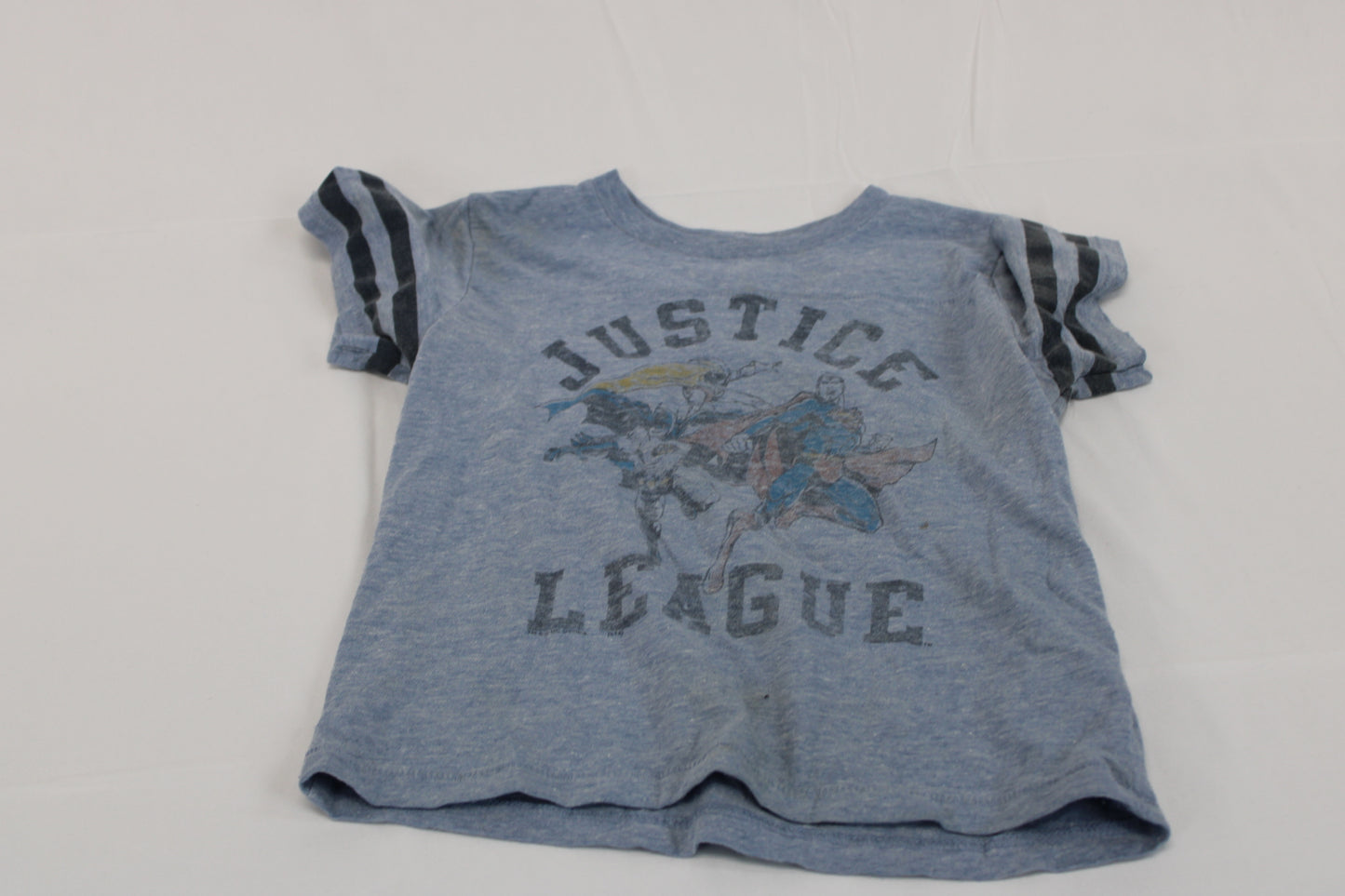 Justice League retro graphic t-shirt, Girl's M (8-10)