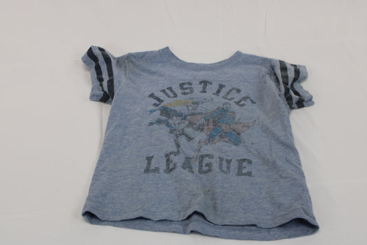 Justice League retro graphic t-shirt, Girl's M (8-10)