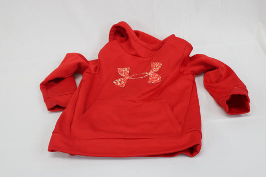Under Armour Cold Gear polyester hooded sweatshirt, Boy's XS (4-5)