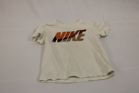 Nike cotton t-shirt, beige, Boy's S (4-5)