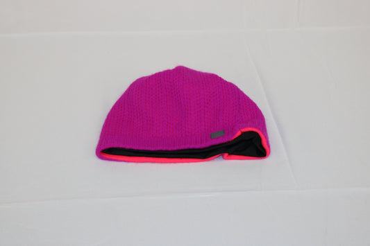 Women's lined jogging stocking cap, pink, one size