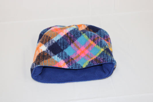 Fleece lined insulated hat, multi, one size