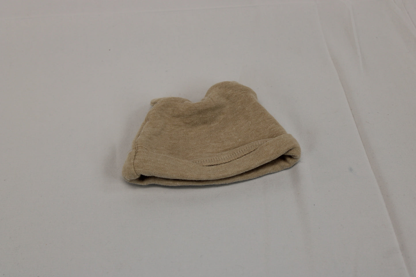 Infant stocking cap, beige, one size