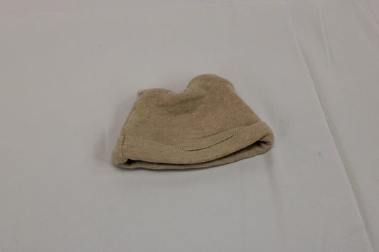 Infant stocking cap, beige, one size