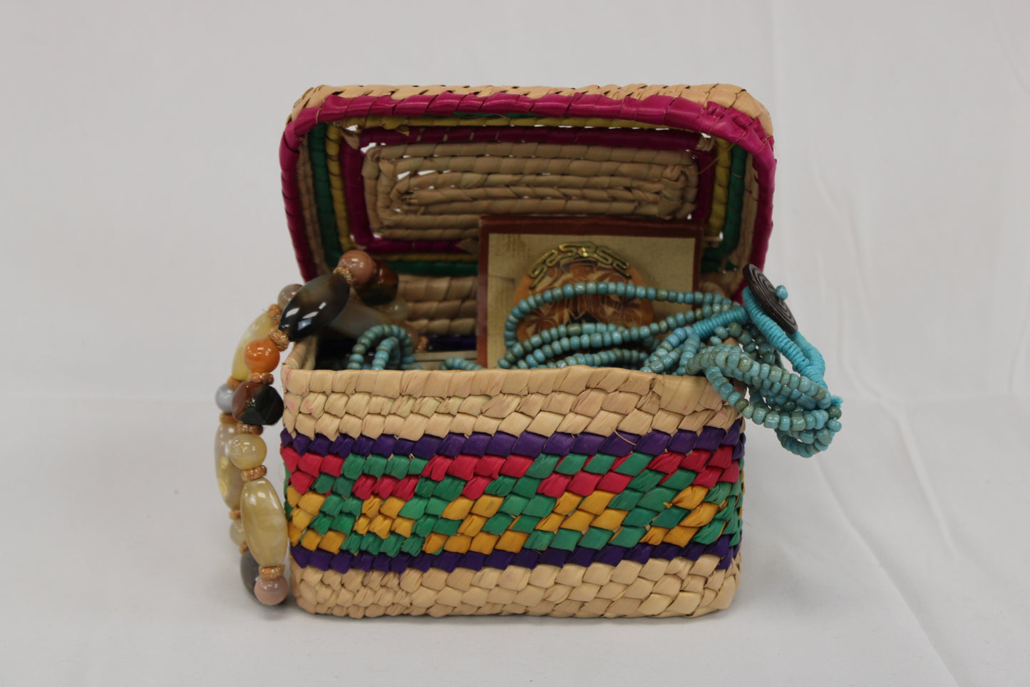 Native American inspired jewelry bundle box, assorted 6-8 pieces