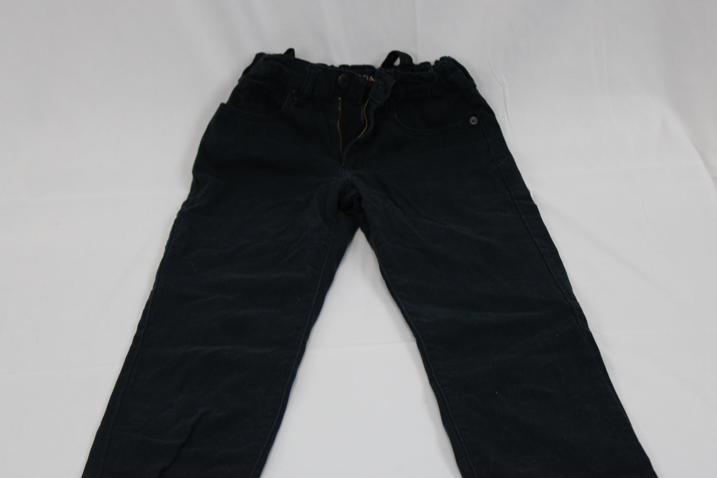 Polo Association navy blue chino pants w/ adjustable waistband, Boy's 12