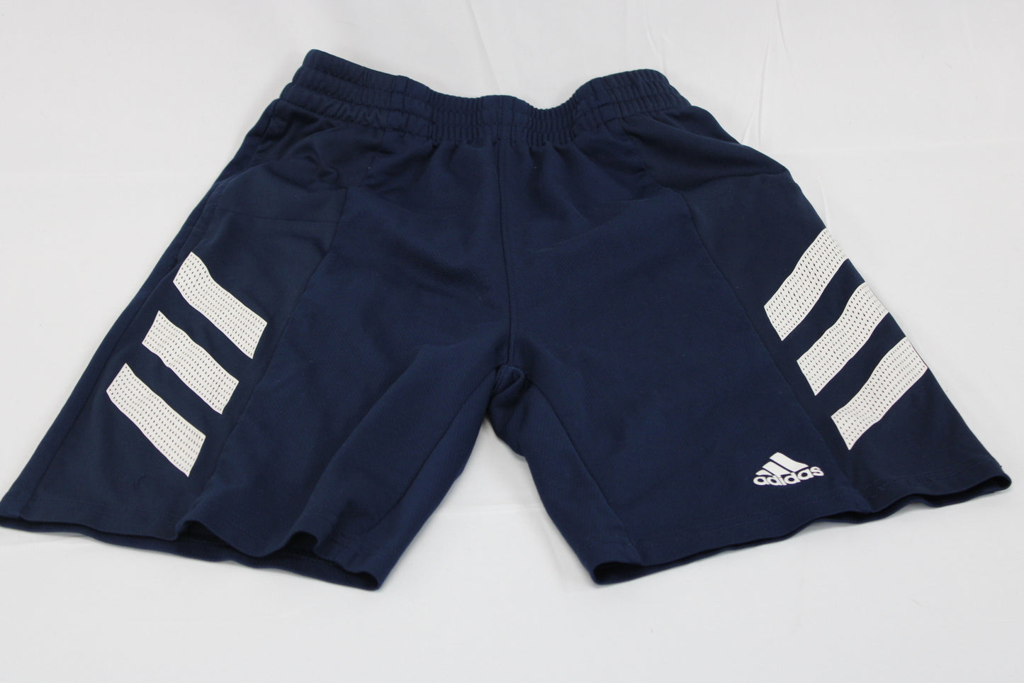 Adidas mesh athletic shorts, navy, Boy's 14-16