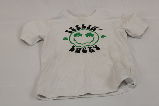 Wonder Nation Feelin Lucky graphic t-shirt, Boy's 6-7