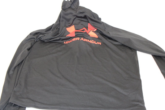 Under Armour moisture wicking long sleeve t-shirt w/ hood, Boy's XL