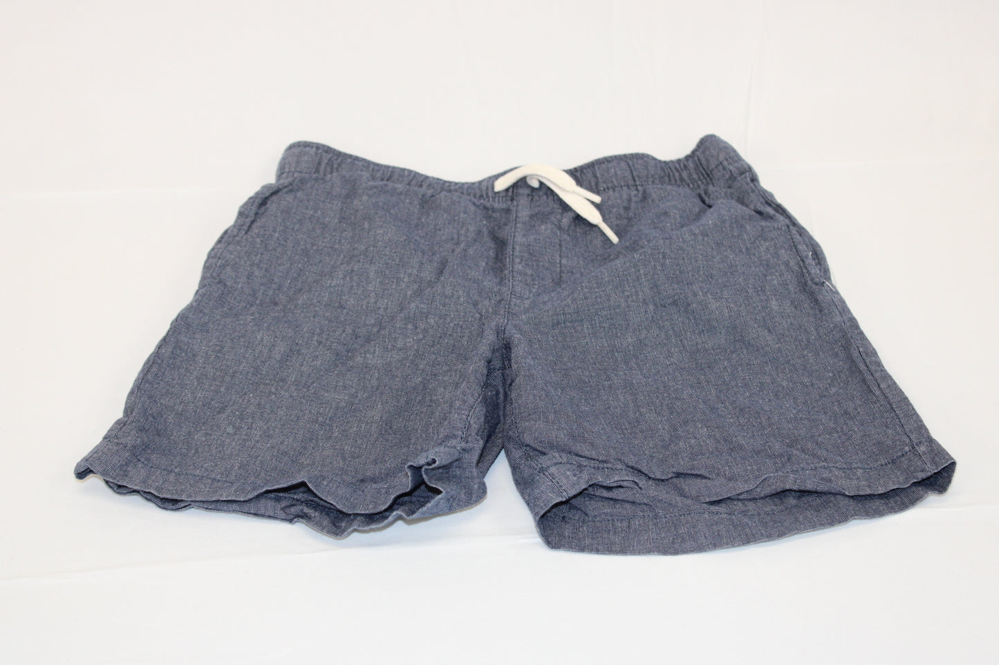 Old Navy drawstring flat front shorts, navy, Boy's 10-12