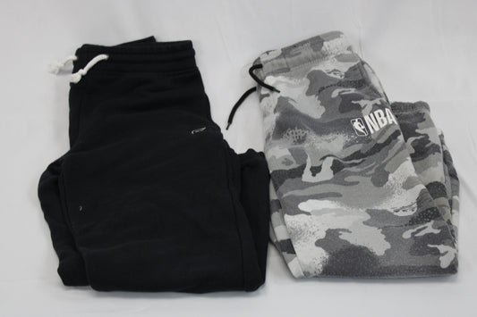 Drawstring fleece-lined sweatpant 2 piece bundle set, Boy's 12