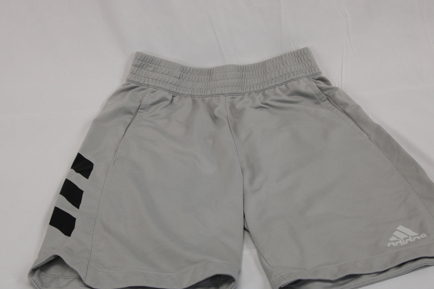 Adidas Climalite basketball shorts, silver, Men's M