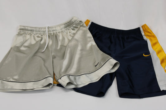 Nike mesh basketball shorts 2 piece bundle set, Boy's M