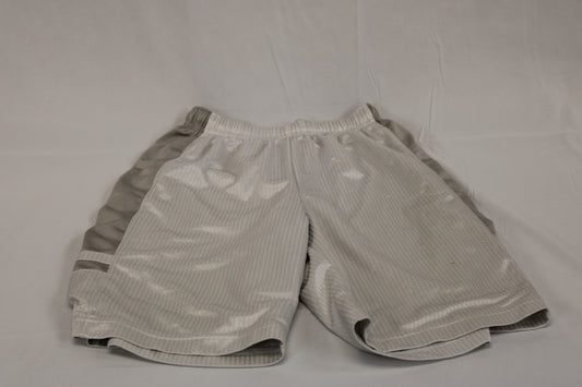 Nike Dri-Fit basketball shorts, silver, Boy's S