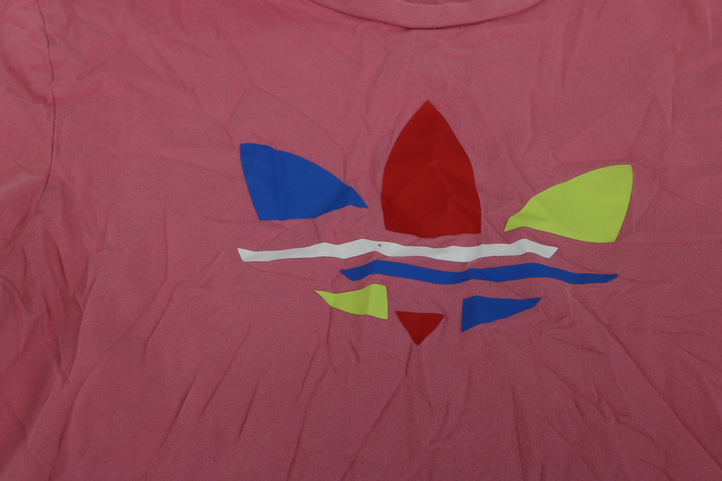 Adidas tri-leaf retro t-shirt, pink, Girl's 14-16