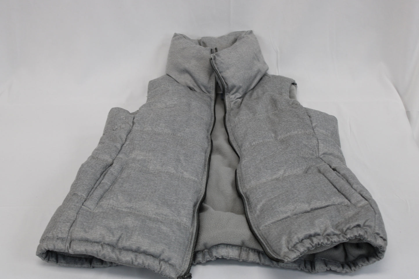 Old Navy fleece lined full zip down vest, Women's S