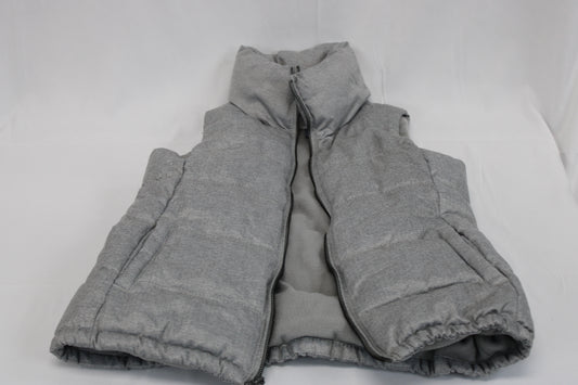 Old Navy fleece lined full zip down vest, Women's S