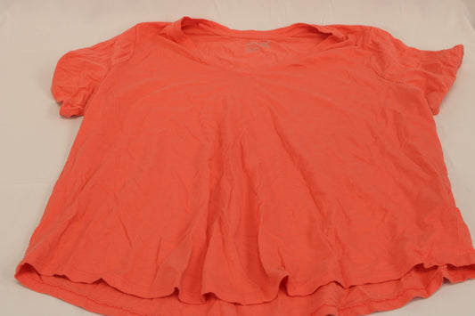 Terra & Sky cotton v-neck t-shirt, Women's XXL