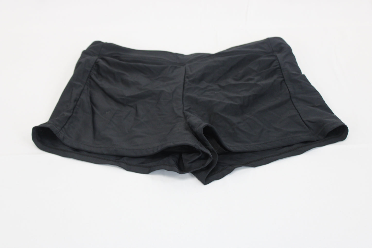 Time & Tru spandex workout shorts, black, Women's 8-10