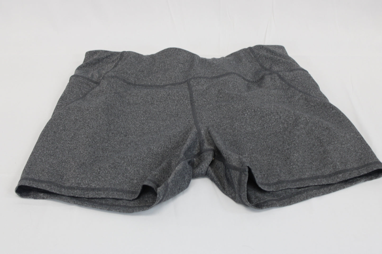 Athletic Works spandex workout shorts, gray, Women's XXL