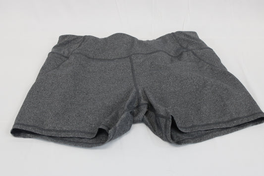 Athletic Works spandex workout shorts, gray, Women's XXL