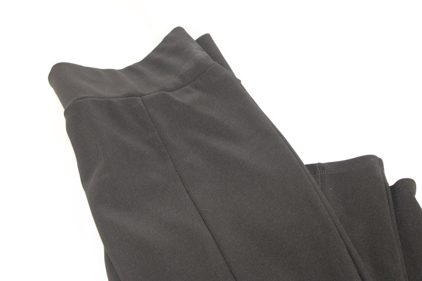 Wet Seal slim fit polyester trouser pant, black, Women's XL