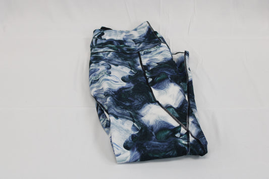 Ododos spandex workout leggings, tie-dye, Women's XL