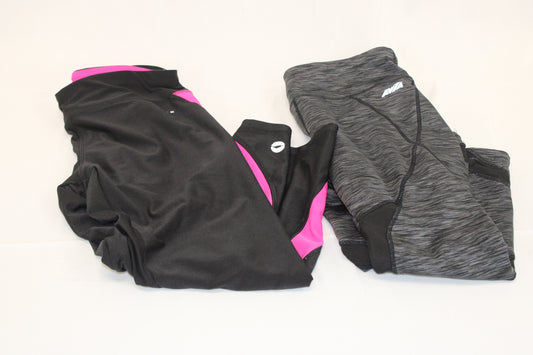 Avia spandex workout legging 2 piece bundle set, Women's M