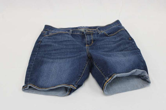 Old Navy dark wash denim short, Women's 16