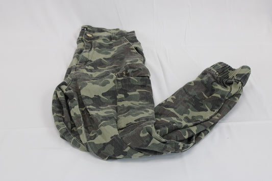 Almost Famous camo denim jogger, Women's S